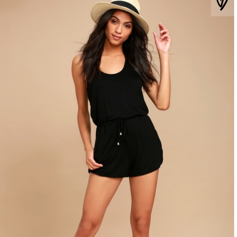 Lulus extracurricular shorts romper